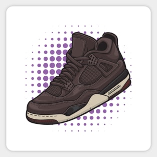 AJ 4 Retro Maniere Sneaker Sticker